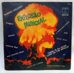 Lp vinil - Explosão Mundial - Square - disco 98% capa 97% marcas