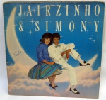 Lp vinil - Jairzinho e Simoni - CBS 87 - disco 99% capa, selo e encarte com nome