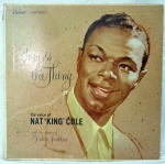 LP Vinil raro neste estado - Nat `King` Cole - Love is the Thing Importado Capitol anos 50/60 capa dura