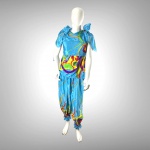 Indumentária completa para ritual de Umbanda e/ou Candomblé - veja fotos - tecido estampado