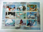 Internacional - Bloco de Madagaskar 2000 - aves aquáticas