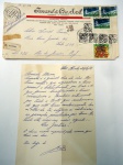 Interessante Envelope Raro - Lojas ISNARD & Cia. (Av. São João-S.Paulo) 1981 - carta à mãe