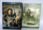 2 DVDs sendo 1 duplo de Colecionador - Saga : Senhor dos Anéis : Retorno do Rei e Sociedade do Anel