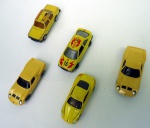 5 minis os amarelos - incluindo Maisto e Hot Wheels