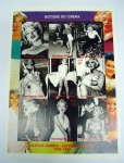 Bloco raro MARILYN MONROE - A ATRIZ DO SÉCULO 1926-1962 - REPUBL. NIGER - alto valor - mint