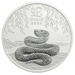 Moeda da Australia - 1 Dollar - Charles III - ANO DA COBRA - 2025 - EXCLUSIVIDADE!!! - Lunar Series