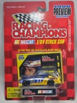 Miniatura Racing Champions Nascar  Stock Car 1996 Brett Bodine,  Escala 1/64, Lacrada, Item no estado conforme fotos. Carrinho de coleção.