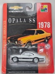 Miniatura Chevrolet Opala SS 1978 Prata,  Escala 1/64, Lacrada, Item no estado conforme fotos. Carrinho de coleção.