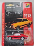 Miniatura Chevrolet Opala SS 1978 Vermelho ,  Escala 1/64, Lacrada, Item no estado conforme fotos. Carrinho de coleção.