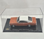 Miniatura Chevrolet Opala Gran Luxo 1971, Chevrolet Collection, Escala 1/43.Item no estado conforme fotos. Carrinho de coleção. 