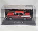 Miniatura Simca Rallye 1962, Inesquecíveis do Brasil, Escala 1/43.Item no estado conforme fotos. Carrinho de coleção. 