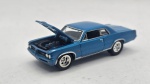 Miniatura Pontiac GTO 1964, escala 1/64, Johnny Lightning, item conforme fotos