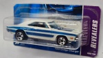 Miniatura Dodge Charger 1969, escala 1/64, HotWheels, lacrado, cartela cortada