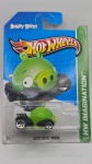 Miniatura Angry Birds Minion, escala 1/64, HotWheels, lacrado