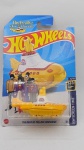 Miniatura The Beatles Yellow Submarine, escala 1/64, HotWheels, lacrado