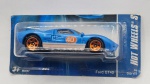 Miniatura Ford GT 40, escala 1/64, HotWheels, lacrado, cartela cortada