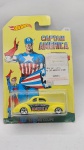 Miniatura Ford Coupe 40 Captain America, escala 1/64, HotWheels, lacrado