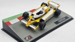 Miniatura Renault RS10-1979- Jean Pierre Jabouille, escala 1/43, coleção Lendas do Automobilismo, Importada, base e acrílico originais, item de colecionador 