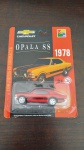 Miniatura 1/64 Opala SS de 1978 "PNEUS DE BORRACHA" Lacrado.