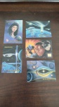 Lote cards Star Trek, em bom estado.