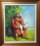 Jorge Viera - óleo s/ tela, 67 cm x 77 cm