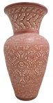 MARAJOARA - Imponente vaso em cerâmica, com decoração diversificada; medindo 86 x 44 cm