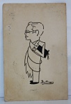Cartão Postal Antigo - Em bom estado de conservação, apresentando alguns desgastes do tempo. - Com carimbo postal com data de 12 de janeiro de 1937 - Sem selo - Com mensagem escrita pelo remetente na parte de trás - Impresso não consta a origem - Formato: 14cm x 9,2cm -  Cód: P1-022
