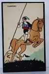 Cartão Postal Antigo - Em bom estado de conservação, apresentando alguns desgastes naturais do tempo. - Sem carimbo postal, sem data - Sem selo - Com mensagem escrita pelo remetente na parte de trás - Impresso em Lisboa - Portugal - Formato: 13,7cm x 8,7cm -  Cód: P1-053