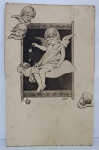Cartão Postal Antigo - Em bom estado de conservação, apresentando desgastes naturais do tempo. - Sem carimbo postal - sem data -  Sem selo - Com mensagem escrita pelo remetente na parte de trás - Impresso não consta origem -  Formato: 13,7cm x 9cm -  Cód: P1-075