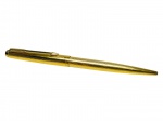 PARKER USA - BELÍSSIMA CANETA ESFEROGRÁFICA, CLÁSSICO MODELO 61 VINTAGE GOLD FILLED DE COLEÇÃO. CORPO, TAMPA E GUARNIÇÕES EM METAL ESPESSURADO A OURO. USA MEADOS DO SÉCULO XX. EXCELENTE ESTADO DE CONSERVAÇÃO.