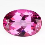 Precioso e lindo Topázio Pink extra de excelente qualidade e clareza IF, belíssima lapidação oval brilhante, pesando 7.24 cts medindo 14.01 x 10.10 x 6.61 mm. Ótimo investimento para montar uma joia de qualidade. Origem Brasil.