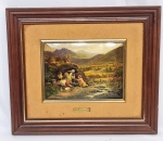 (Oportunidade) - EL GRECO - PORTO-PORTUGAL - COLEÇÃO MESTRES DO IMPRESSIONISMO - Gaughin: Lindíssima reprodução fidedigna de obra original, realizada em laca sobre metal revestido de porcelana fina. Representando clássica obra do renomado artista. Paspatour em luxuoso tecido cor de marfim. Enquadrado em moldura de madeira patinada medindo 38,0 x 44,0 cm. Perfeito estado de conservação. Oportunidade.