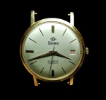 RARO RELÓGIO WATEX - CLÁSSICO MODELO AUTOMATIC 21 JEWELS INCABLOC - BELÍSSIMA CAIXA DE 35 MM EM OURO 18 K TEOR 750  - FUNÇÕES : HORAS - MINUTOS - SEGUNDOS - CALENDÁRIO - MOVIMENTO AUTOMÁTICO SWISS DE PRECISÃO 21 JÓIAS - RESISTENTE À ÁGUA. RELÓGIO FUNCIONANDO EM EXCELENTE ESTADO. PESO TOTAL DA CAIXA 19.1 GRAMAS.
