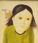 Reynaldo Fonseca - Desenho sobre cartão, assinado e datado 1985 no cse. Med.: 27 x 25 cm / Mold.: 4