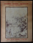 Estampes, Dessins, Aquarelles Provenant de la Collection H.D... Paris, Palais Galliera 1962. 130 p. brochura, ilustrado p/b. 27,5 x 21,5 cm. Marcas de uso. No estado.