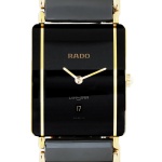 RADO: Relógio de pulso masculino , modelo " Diastar" , movimento a quartzo , maquina ETA 25604, calibre 315 , revisado e funcionando perfeitamente. Med. 3 x 1,5 cm  (caixa)