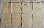 *DOCUMENTO - Antigo Anos 20 - da Alfaiataria Militar de Desiderio Raimundo, melhor alfaiate de farda
