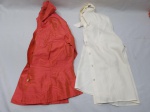 Lote de 2 camisas sendo uma delas da marca ELLE ET LUI, tam: 42. Peças com marcas de guardado.