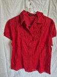 Camisa vermelha da marca Zedra Tam:42