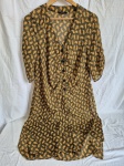 Vestido Amitié estampado. Tam: M