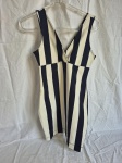 Vestido listrado Miss&Misses Tam:M