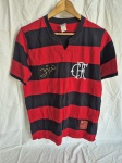 Camiseta Flamengo Retrô nº 10 Zico Feminina