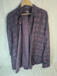 Camisa xadrez masculina 100% algodão, Richard's Tam:6