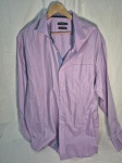 Camisa social masculina 100% algodão, Brooksfild Tam:7