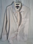 Camisa social masculina 100% algodão, Tommy Hilfiger Tam: XL