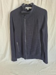 Jaqueta, casaco preto Calvin Klein Tam:46