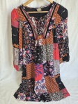 Vestido estampado Tam:G