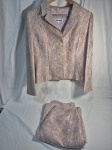 Conjunto de terno feminino, saia e blazer El corte Ingles Tam:46