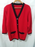 Lindo blazer, casaco feminino vermelho. Tam: G.