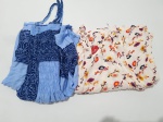 Lote de 2 vestidos estampados. Tam: P.